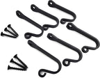 Heavy Duty Cast Iron Wall Hooks – Multi-Purpose hangers - Image 5