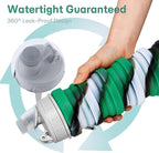 Reusable BPA Free Foldable Silicone Water Bottles - Image 4
