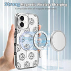 Case for iPhone 16 Plus, Disco Ball Grayish White Phone Case Design，for Women - Image 4