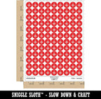 Compass Rose Nautical Star Navigation Map 200+ Round Stickers - Image 2