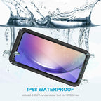 Lanhiem for Samsung Galaxy A54 5G Phone Case, IP68 Waterproof Dustproof - Image 4