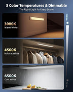 3Pack-Under Cabinet Lighting Wireless, Rechargeable Battery Motion Sensor Light - Image 4