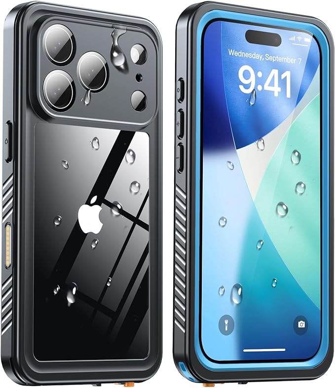 ANTSHARE for iPhone 17 Pro Case, IP68 Waterproof Shockproof Case, - 12 FT by Variouscasesforyourchoice