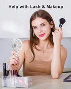 TriPole Handheld Mini Fan Battery Operated Small Personal Portable Fan Speed - Image 7