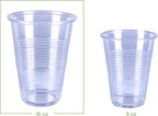Amazon Basics Disposable Clear Plastic Cups - Image 3