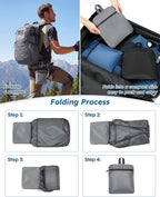 Small 20L Foldable Hiking Daypack - Image 5