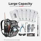 Piscifun Fishing Tackle Backpack - Image 7
