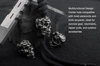Skull Paracord Bead, 0.75x0.56x0.78 inches, - Image 6