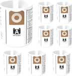 8 Pack VF3502 Vacuum Bags Fit For Rigid 12 to 16 Gallon Wet Dry Vacuum WD1950 by ATXKXE