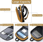 hk Business Backpack for Men 17 Inch, Slim & Expandable Waterproof Travel - Image 4