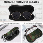 Glasses Case Sunglasses Eyeglass Soft Case Zipper Light Neoprene Pouch - Image 3