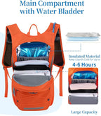 Hydration Backpack with 2L Water Bladder, Hiking Water Backpack - Image 3