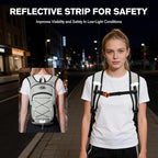 Ultra-Light Soft Daypack 15L/20L, Cushioned Breathable Back Panel Backpack - Image 5