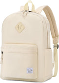 VASCHY Lightweight Backpack for School, Water Resistant Classic Bookbag by Vaschy