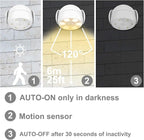HONWELL Battery Operated Motion Sensor Light Outdoor Wireless Waterproof - Image 4