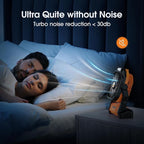 Portable Fan Rechargeable, Cordless Battery Powered Fan - Image 5
