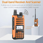 BAOFENG GM-15 Pro 8W GMRS Radio, Long Range Two Way Radio Rechargeable - Image 8