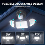 Abovizo 85W Motion Sensor Outdoor Light, 8500LM Ultra-Bright LED Security Light - Image 8