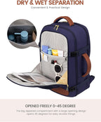 LOVEVOOK Travel Backpack For Women Flight Approved, 50L Large Carry On Backpack - Image 5