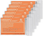 QIO CHUANG Emergency Mylar Thermal Blankets -Space Blanket Survival kit Camping by QIO+CHUANG