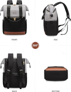 LOVEVOOK Laptop Backpack for Women, 15.6 Inch Work Laptop Bag - Image 9