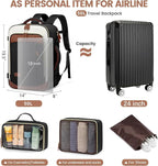 LOVEVOOK 50L Travel Backpack Carry On Airline Approved, Large Backpack - Image 7