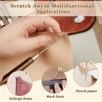 ZXIIXZ 6 Pcs Scratch Awl Tool, Awl Tool Sewing - Image 5