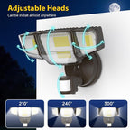 Abovizo 90W Motion Sensor Outdoor Lights, 10000LM LED Flood Light Outdoor - Image 6