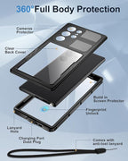 for Samsung Galaxy S23 Ultra Waterproof Case, Magnetic Heavy Duty Military - Image 5