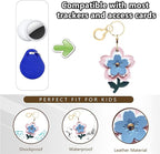 BORKUANA Leather Keychain Holder Case Compatible - Image 4