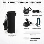 RAYMYLO Insulated Water Bottle 24oz, Triple Wall Vacuum Stainless Steel - Image 6