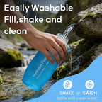500ml Soft Flask Water Bottle, Collapsible Water Bottle - Image 4