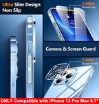 SPIDERCASE Only Designed for iPhone 13 Pro Max Case, Slim Thin Phone Case Only - Image 5