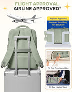 coofay Large Travel Backpack For Women Men Airline Approved Carry On Backpack - Image 7