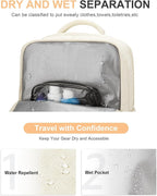 WONHOX Large Travel Backpack Carry on Flight Approved Laptop Work Business - Image 6