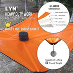 LYN Heavy Duty Emergency Blanket Survival Gear Waterproof Insulated Blanket - Image 3