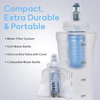 500ml Soft Flask Water Bottle, Collapsible Water Bottle - Image 3