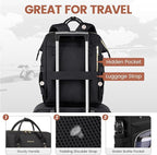 LOVEVOOK Laptop Backpack, 15.6 Inch Professional Womens Purse Computer Bag - Image 4