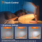 Akejrym LED Desk Lamp for Office Home & Battery Operated Lamp Rechargeable Lamp - Image 2