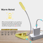 VAVOFO Rechargeable Book Light for Reading in Bed Kids, 7 LED Reading Light - Image 6