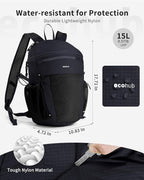 ECOHUB 15L Lightweight Casual Daypack, Packable Backpack - Image 6