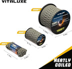 1000lb Paracord Rope, 4mm 12 Triple Strands Paracord, Heavy Duty Tactical - Image 7