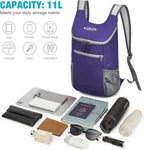 G4Free 11L Ultra Lightweight Backpack Small Foldable Rucksack Unisex Hiking Bag - Image 7