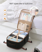 LOVEVOOK Travel Backpack for Women, 42L Airline Approved Carry On Backpack - Image 6