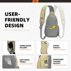 SKYSPER Sling Bag RFID Crossbody Sling Backpack Cross Body Shoulder Bag Travel - Image 4