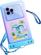 Personalized Initial Waterproof Phone Pouch Case by Unknown