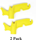 JSP Manufacturing Multi-Purpose Plastic Utility Hook Screw On Pole Attachment - Image 2