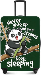 ANNA QUEEN Cute Sleeping Panda Luggage Cover-Stretchable, Water Resistant & by ANNAQUEEN