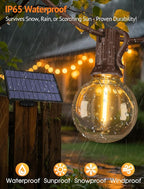 Larkvue 25FT Solar String Lights Outdoor - Image 2