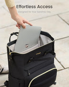 LOVEVOOK Laptop Backpack for Women, 15.6 Inch Work Business Backpacks Purse - Image 3